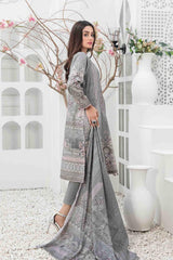 Mehmal by Tawakkal Unstitched 3 Piece Lawn Suit-M-8920