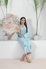 Banah By Tawakkal Unstitched 3 Piece Emb Lawn Suit-D-9120