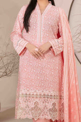 Banah By Tawakkal Unstitched 3 Piece Emb Lawn Suit-D-9114