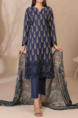 Banah By Tawakkal Unstitched 3 Piece Emb Lawn Suit-D-9116