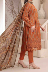 Banah By Tawakkal Unstitched 3 Piece Emb Lawn Suit-D-9117