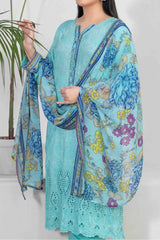 Banah By Tawakkal Unstitched 3 Piece Emb Lawn Suit-D-9119