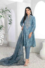 Mirari by Tawakkal Unstitched 3 Piece Broshia Banarsi Lawn Suit-MBB-9142