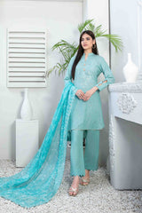 Mirari by Tawakkal Unstitched 3 Piece Broshia Banarsi Lawn Suit-MBB-9144