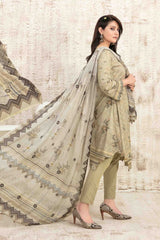 Sersha by Tawakkal Unstitched 3 Piece Broshia Digital Print Lawn Suit-S-9150