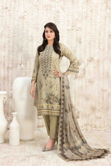 Sersha by Tawakkal Unstitched 3 Piece Broshia Digital Print Lawn Suit-S-9150