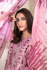 Sersha by Tawakkal Unstitched 3 Piece Broshia Digital Print Lawn Suit-S-9151