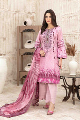 Sersha by Tawakkal Unstitched 3 Piece Broshia Digital Print Lawn Suit-S-9151
