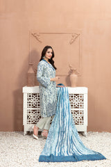 Dareen by Tawakkal Unstitched 3 Piece Emb Boring Lawn Suit-D-9194