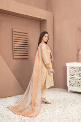 Dareen by Tawakkal Unstitched 3 Piece Emb Boring Lawn Suit-D-9196