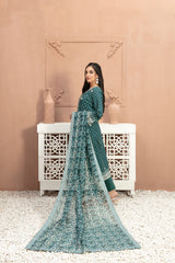Dareen by Tawakkal Unstitched 3 Piece Emb Boring Lawn Suit-D-9197