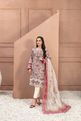 Dareen by Tawakkal Unstitched 3 Piece Emb Boring Lawn Suit-D-9198