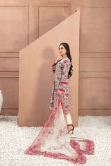 Dareen by Tawakkal Unstitched 3 Piece Emb Boring Lawn Suit-D-9198