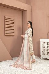 Dareen by Tawakkal Unstitched 3 Piece Emb Boring Lawn Suit-D-9202