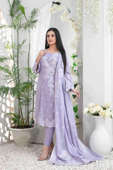 Afra by Tawakkal Unstitched 3 Piece Broshia Banarsi Lawn Collection'2023-A-9205