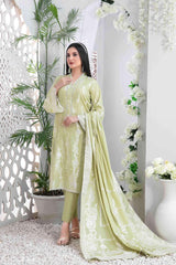 Afra by Tawakkal Unstitched 3 Piece Broshia Banarsi Lawn Collection'2023-A-9213