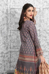 Milan by Tawakkal Unstitched 3 Piece Digital Print Slub Lawn Suit-M-9215