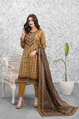 Milan by Tawakkal Unstitched 3 Piece Digital Print Slub Lawn Suit-M-9218