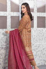 Milan by Tawakkal Unstitched 3 Piece Digital Print Slub Lawn Suit-M-9222