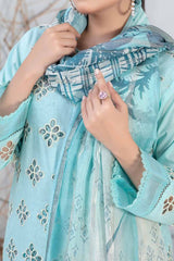 Amora by Tawakkal Unstitched 3 Piece Cotton Schiffli Emb Suit-A-9235