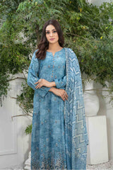 Nairah by Tawakkal Unstitched 3 Piece Broshia Banarsi Lawn Suit-NBB-9271