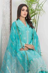 Nairah by Tawakkal Unstitched 3 Piece Broshia Banarsi Lawn Suit-NBB-9273