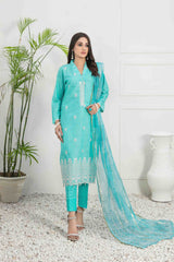 Nairah by Tawakkal Unstitched 3 Piece Broshia Banarsi Lawn Suit-NBB-9273