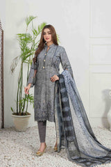 Nairah by Tawakkal Unstitched 3 Piece Broshia Banarsi Lawn Suit-NBB-9274