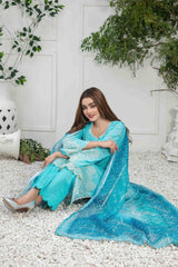 Nairah by Tawakkal Unstitched 3 Piece Broshia Banarsi Lawn Suit-NBB-9276