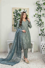 Nairah by Tawakkal Unstitched 3 Piece Broshia Banarsi Lawn Suit-NBB-9278