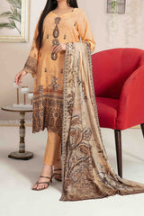 Roha By Tawakkal Unstitched 3 Piece Digital Lawn Suit-D-9323