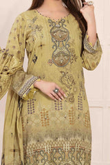 Roha By Tawakkal Unstitched 3 Piece Digital Lawn Suit-D-9325
