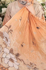 Roha By Tawakkal Unstitched 3 Piece Digital Lawn Suit-D-9327