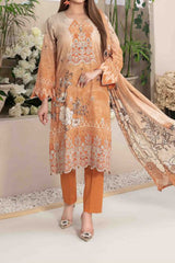 Roha By Tawakkal Unstitched 3 Piece Digital Lawn Suit-D-9327