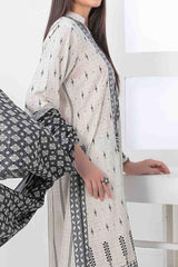 Safeena by Tawakkal Unstitched 3 Piece Digital Print Slub Lawn Suit-S-9344
