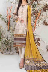 Safeena by Tawakkal Unstitched 3 Piece Digital Print Slub Lawn Suit-S-9346