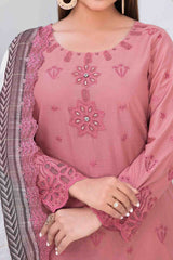 Gulmira By Tawakkal Unstitched 3 Piece Emb Lawn Suit-D-9351