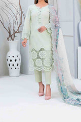 Gulmira By Tawakkal Unstitched 3 Piece Emb Lawn Suit-D-9352