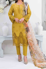 Gulmira By Tawakkal Unstitched 3 Piece Emb Lawn Suit-D-9354