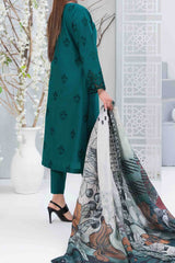 Gulmira By Tawakkal Unstitched 3 Piece Emb Lawn Suit-D-9355
