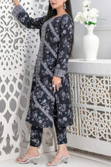 Sombre By Tawakkal Unstitched 2 Piece Digital Printed Lawn Suit-D-9381