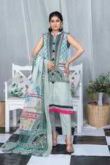 Mashaal by Riaz Arts Unstitched 3 Piece Exclusive Lawn Suit-M-02