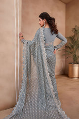 Maria B Mbroidered Unstitched 3 Piece Heritage Suit-BD-2602