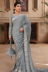 Maria B Mbroidered Unstitched 3 Piece Heritage Suit-BD-2602