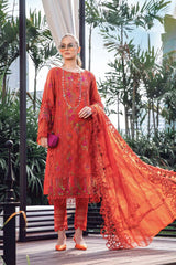Maria B Unstitched 3 Piece Luxury Eid Lawn Suit-D-03