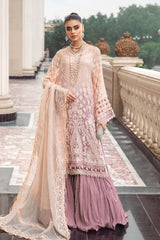 Maria B Unstitched 3 Piece Pure Silk Chiffon Suit-MPC-103