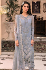 Maria B Mbroidered Unstitched 3 Piece Heritage Suit-BD-2603