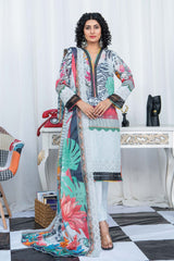 Mashaal by Riaz Arts Unstitched 3 Piece Exclusive Lawn Suit-M-04