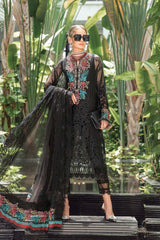 Maria B Unstitched 3 Piece Luxury Eid Lawn Suit-D-04
