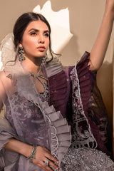 Maria B Mbroidered Unstitched 3 Piece Heritage Suit-BD-2605